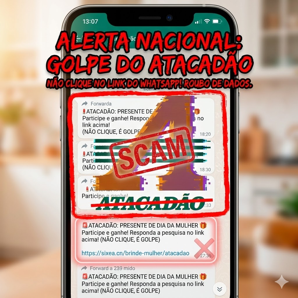 Atacadão Women's Day Hoax: How to Avoid WhatsApp Prize Scams